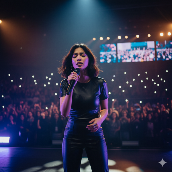 Luna Mylune en concert